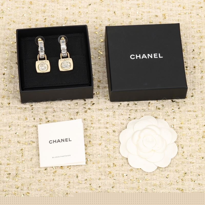 Ch*el earrings